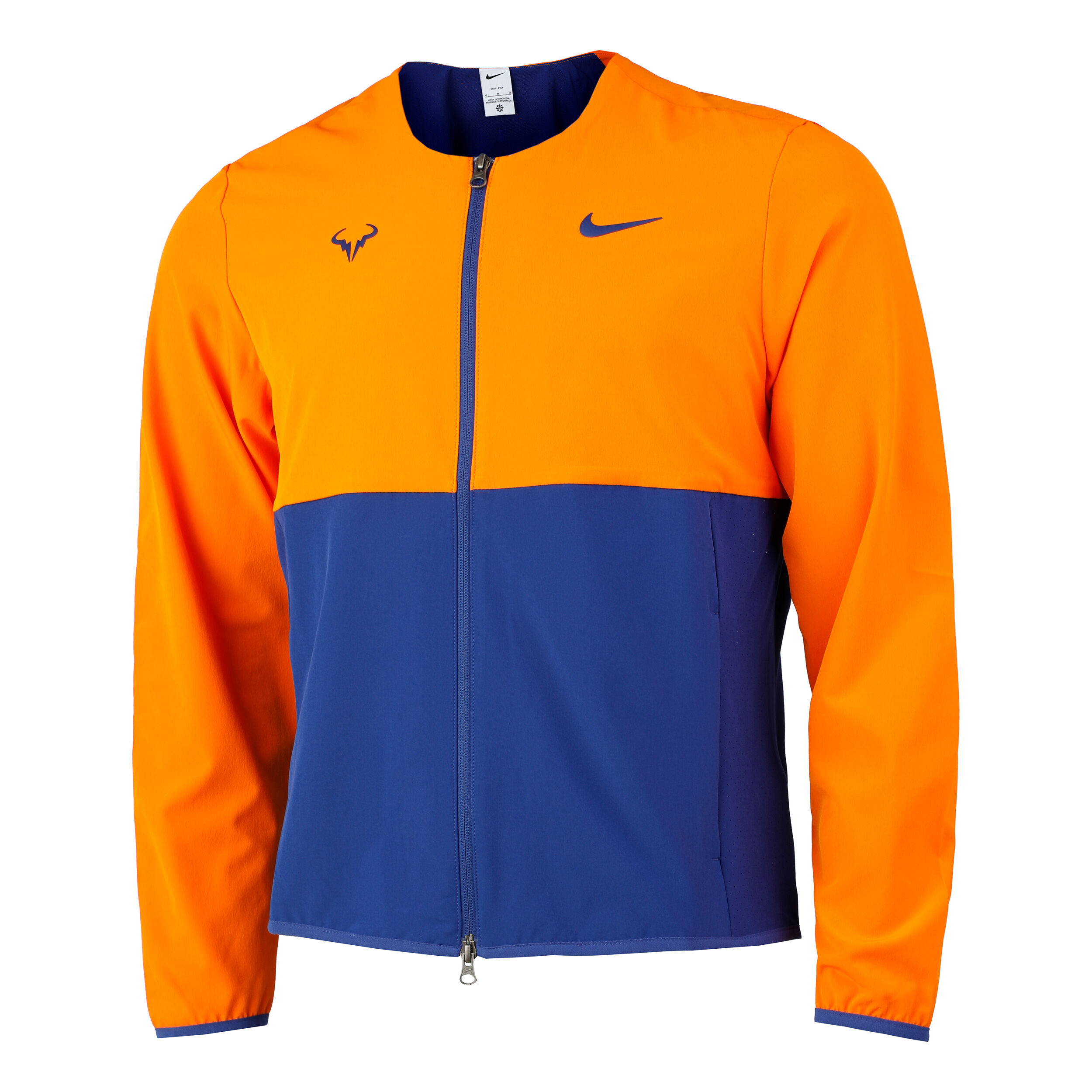 Rafael Nadal Court Training Jacket Men - Orange, Blue