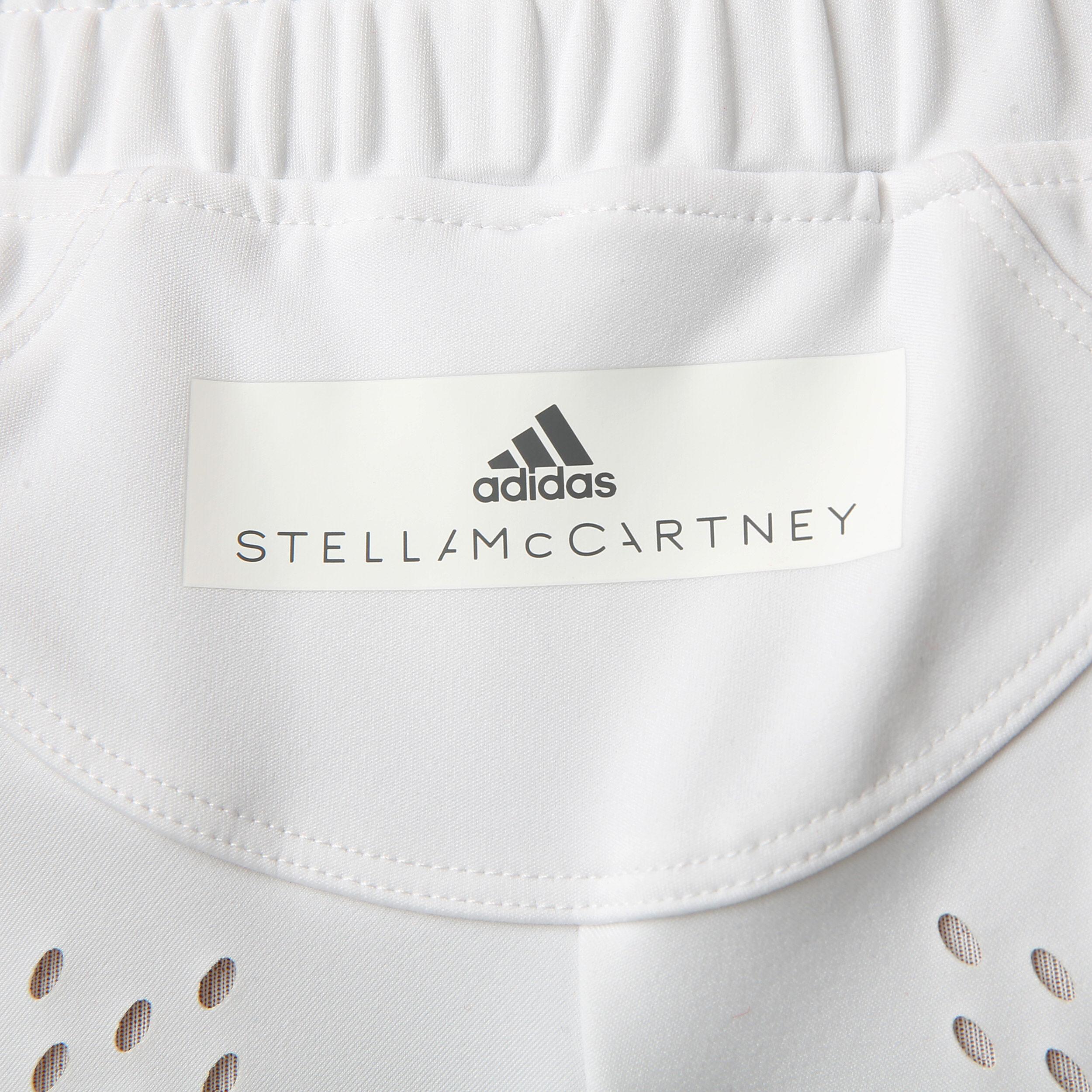 ショートパンツ STELLA MCCARTNEY Woman Short White 6J02703SPY55 9000 Mid-rise denim shorts in white - Stella Mc Cartney | Mytheresa