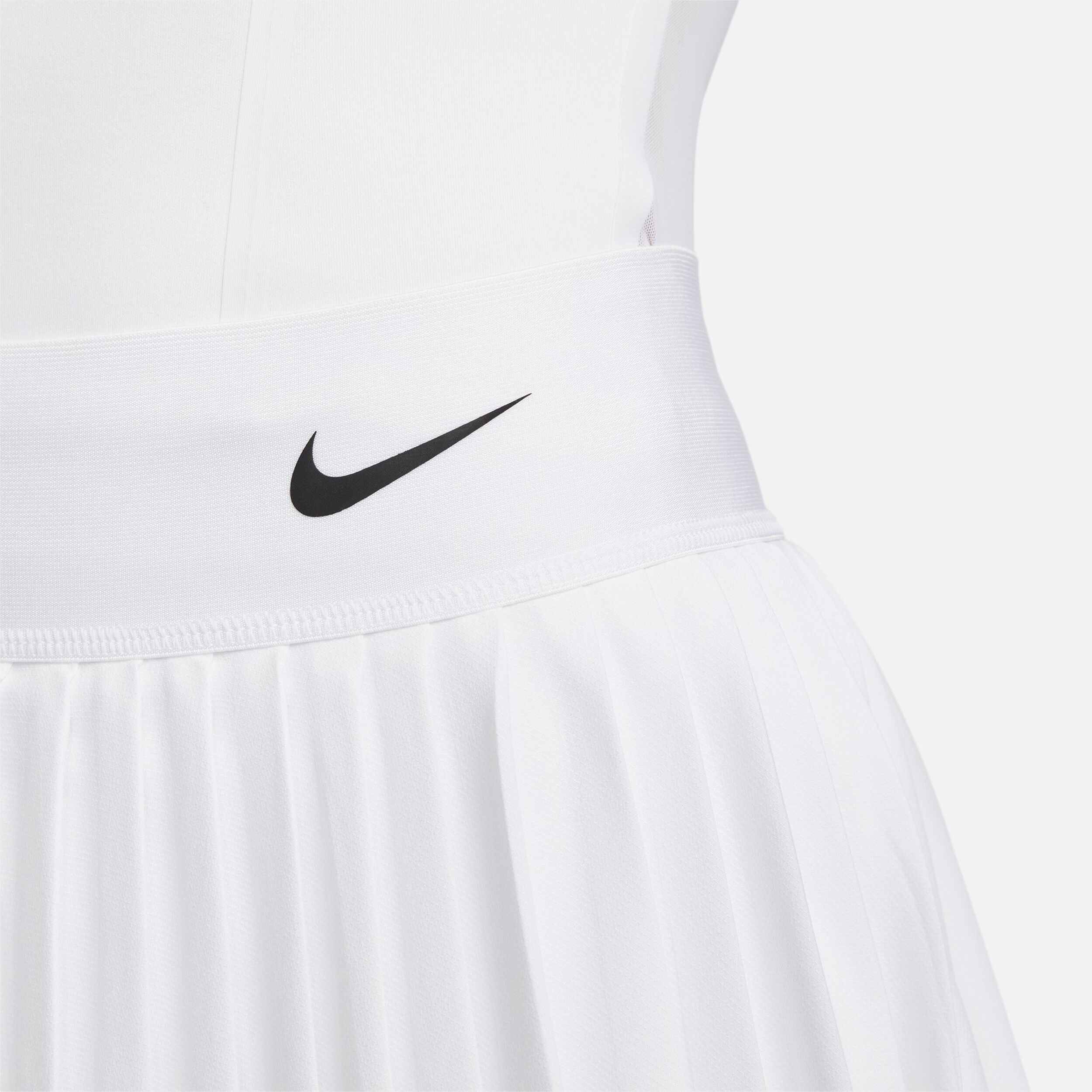 pleated white skirt nike
