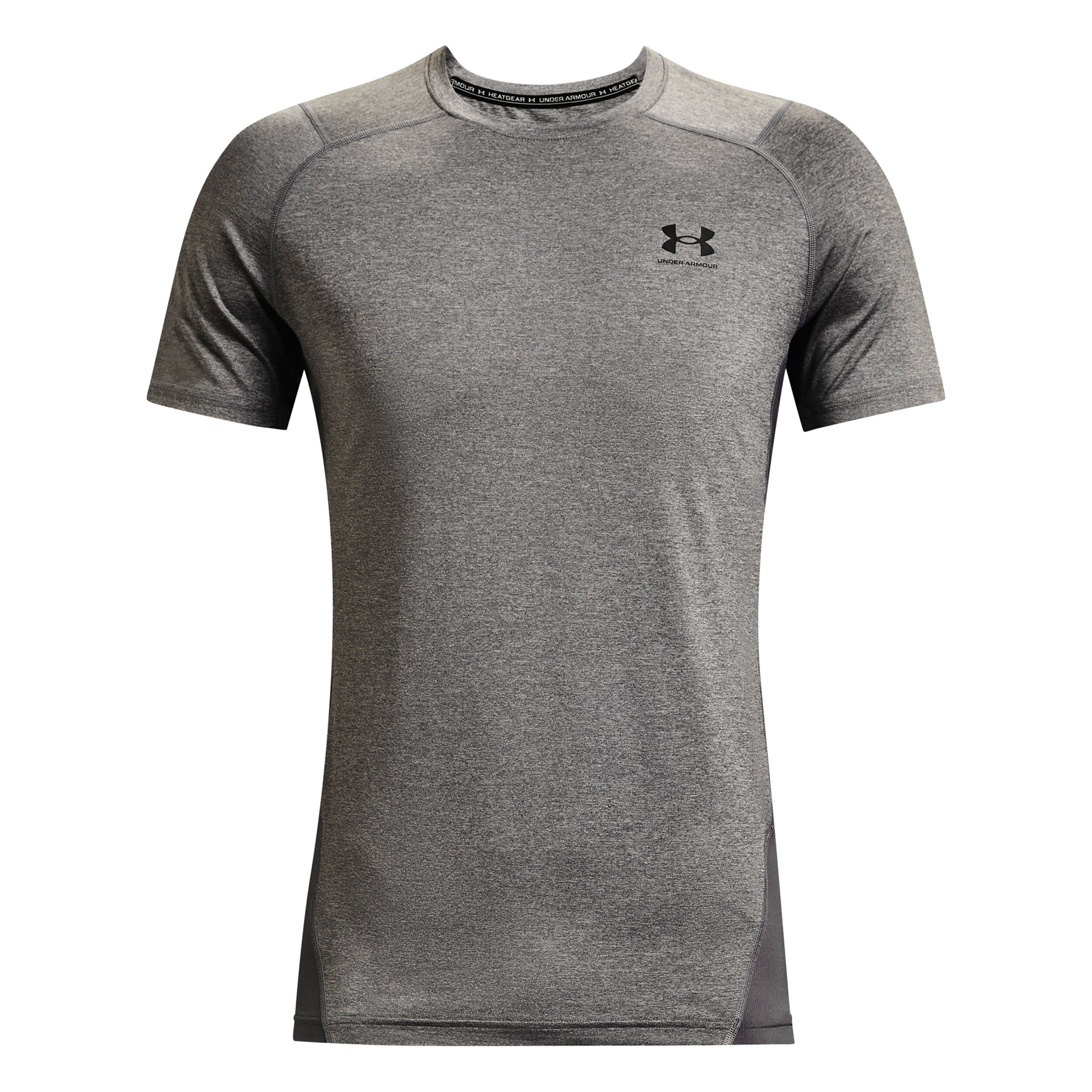 Under armour t shirt 2025 grey