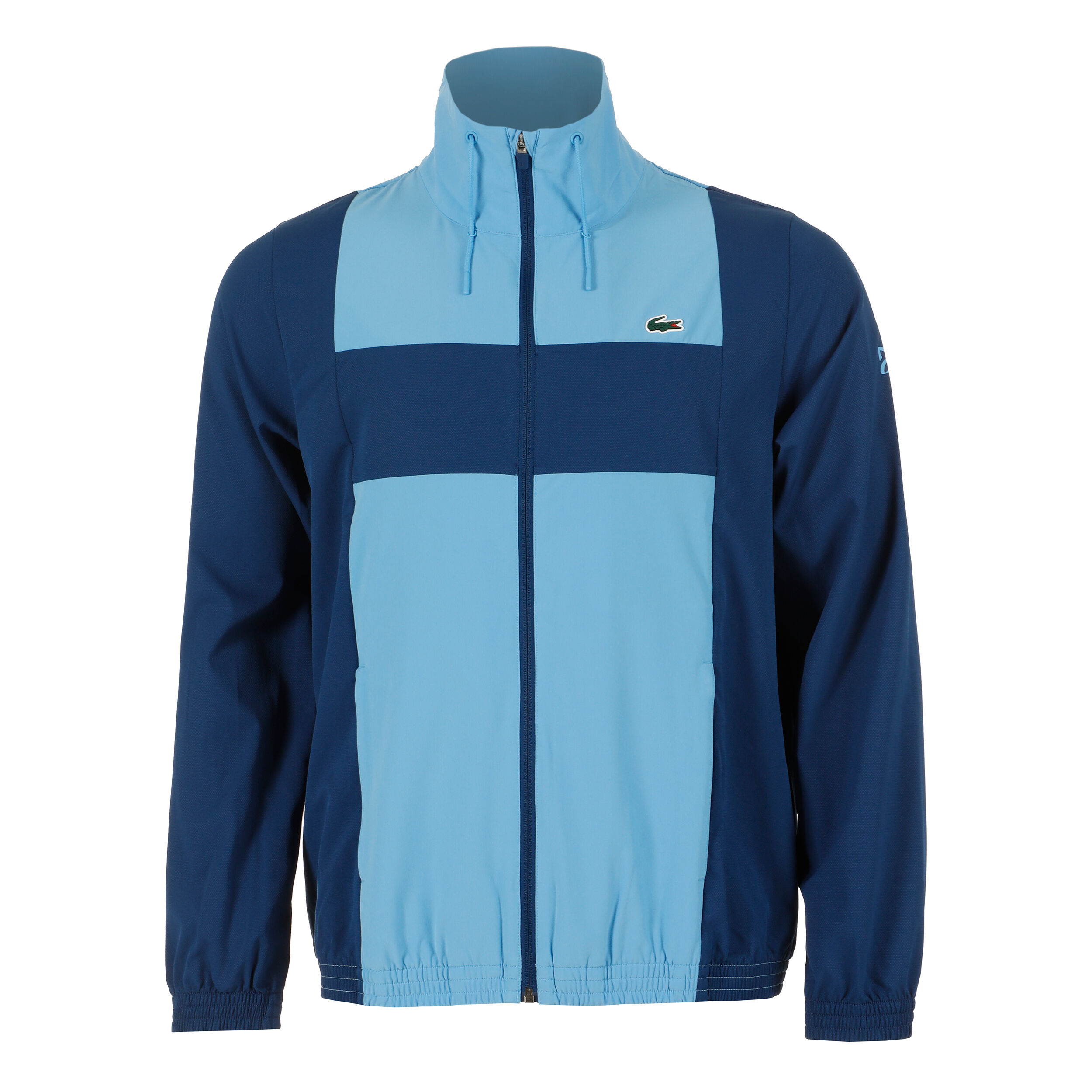 Baby blue lacoste tracksuit sale
