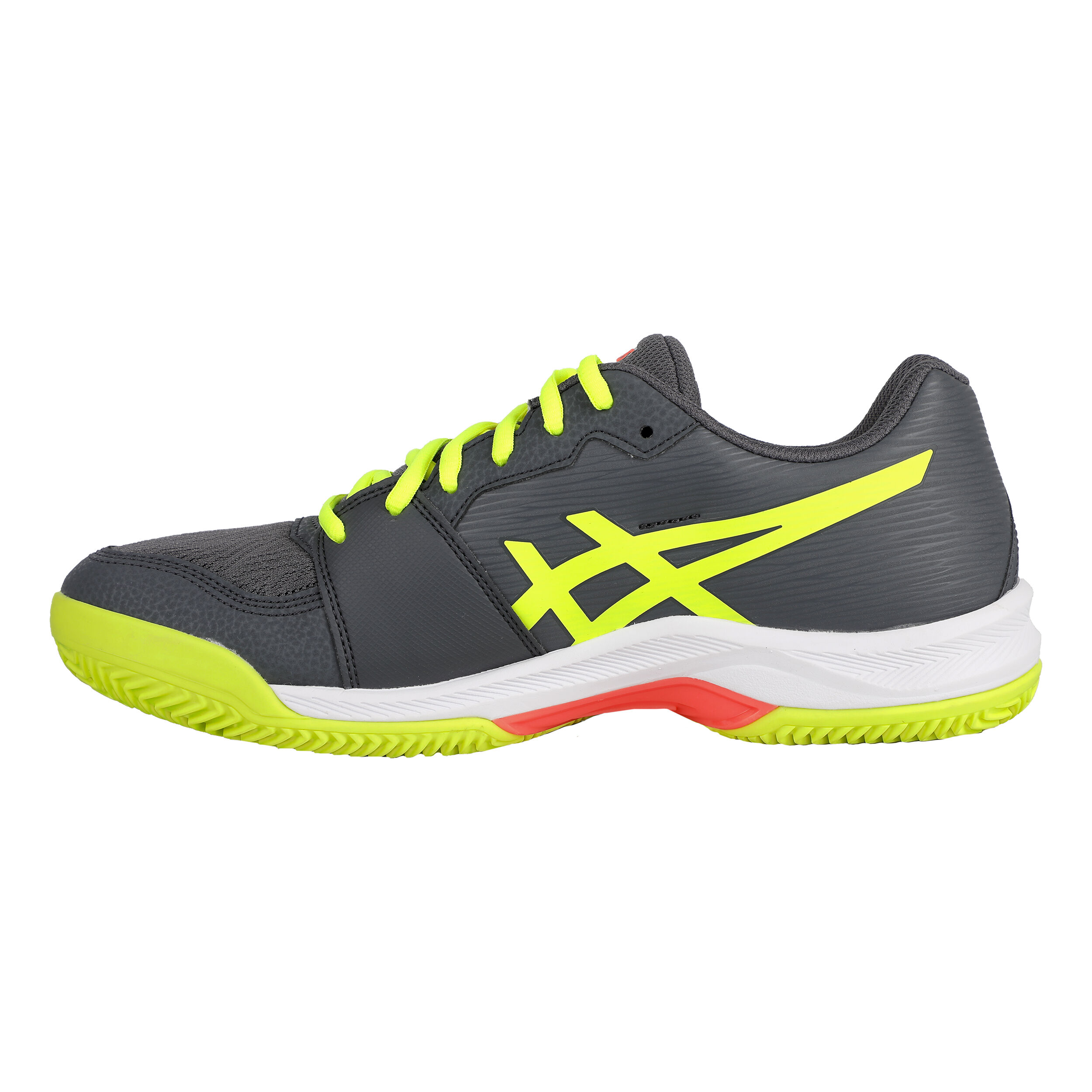 Buy ASICS Gel Padel Pro 4 Padel Shoe Men Dark Grey Neon Yellow
