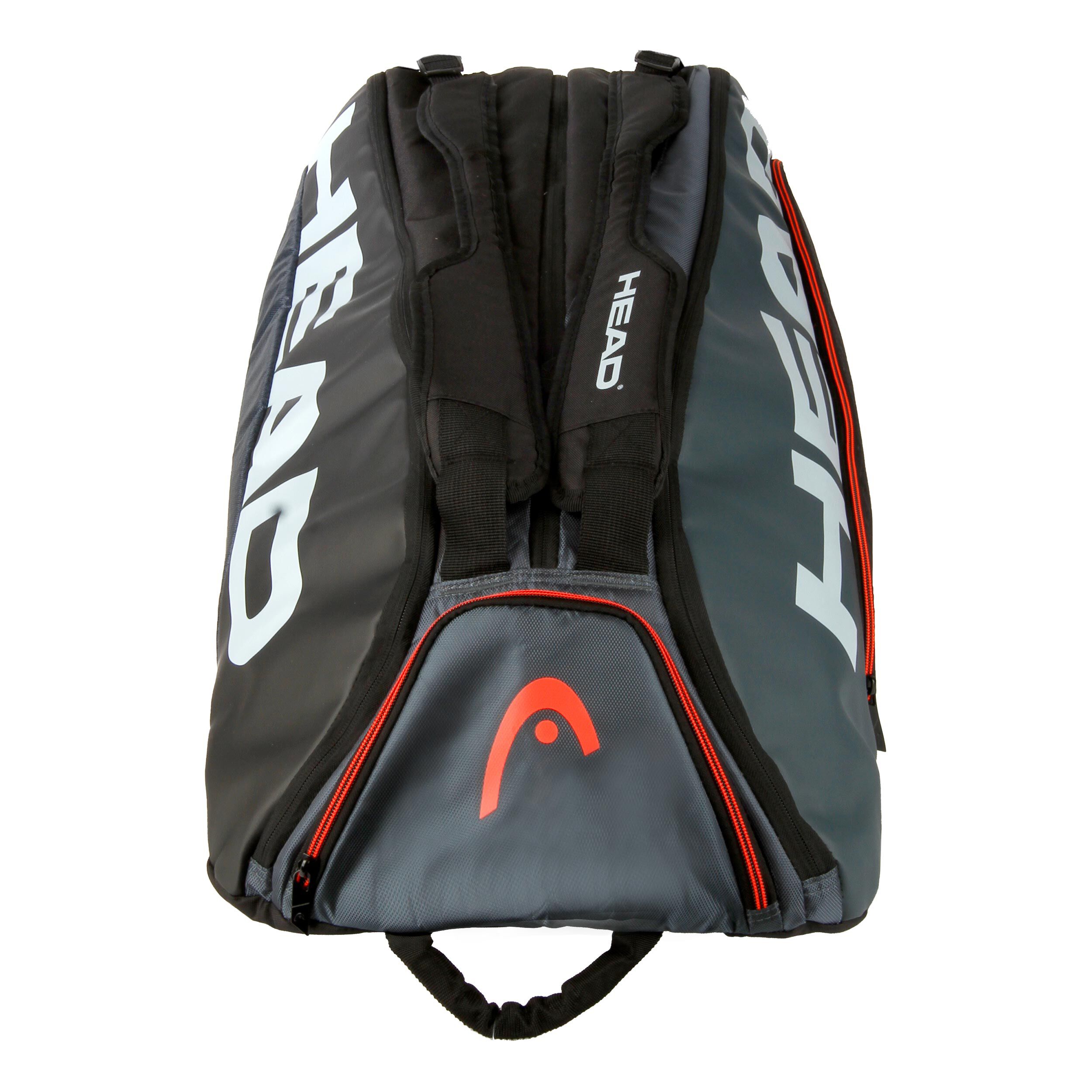 Tour Team 12R Monstercombi Racket Bag Black Grey