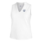 Quiet Please Tennis apparel Quiet Please Slice Tank Top Women-White