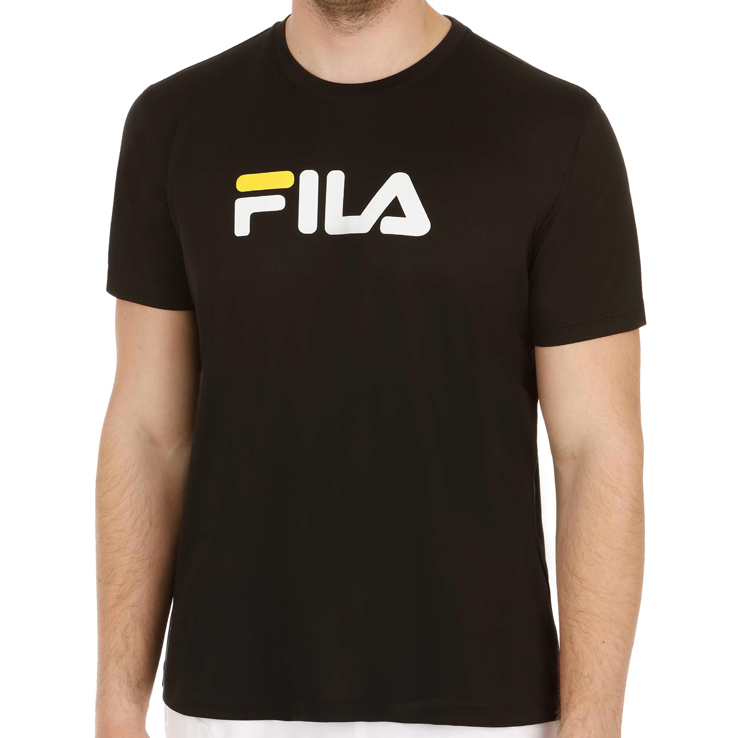 Logo T Shirt Men Black White