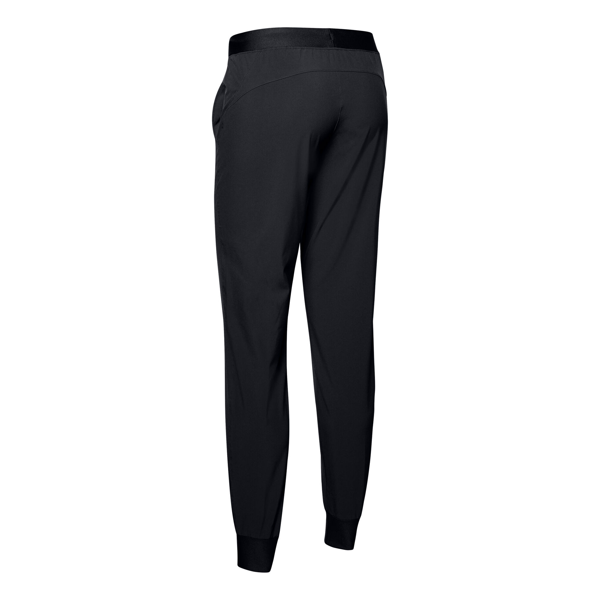 Sport Woven Pant Training Pants Women - Black, Silver