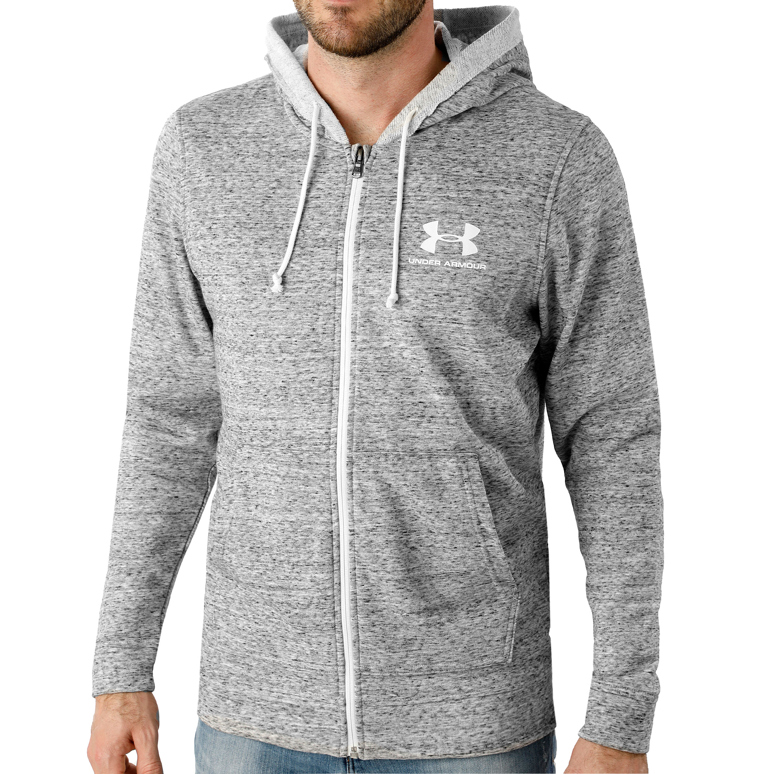 Men's ua sportstyle terry full best sale zip