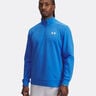 Armour Fleece 1/4 Zip Long Sleeve Men-Blue,White