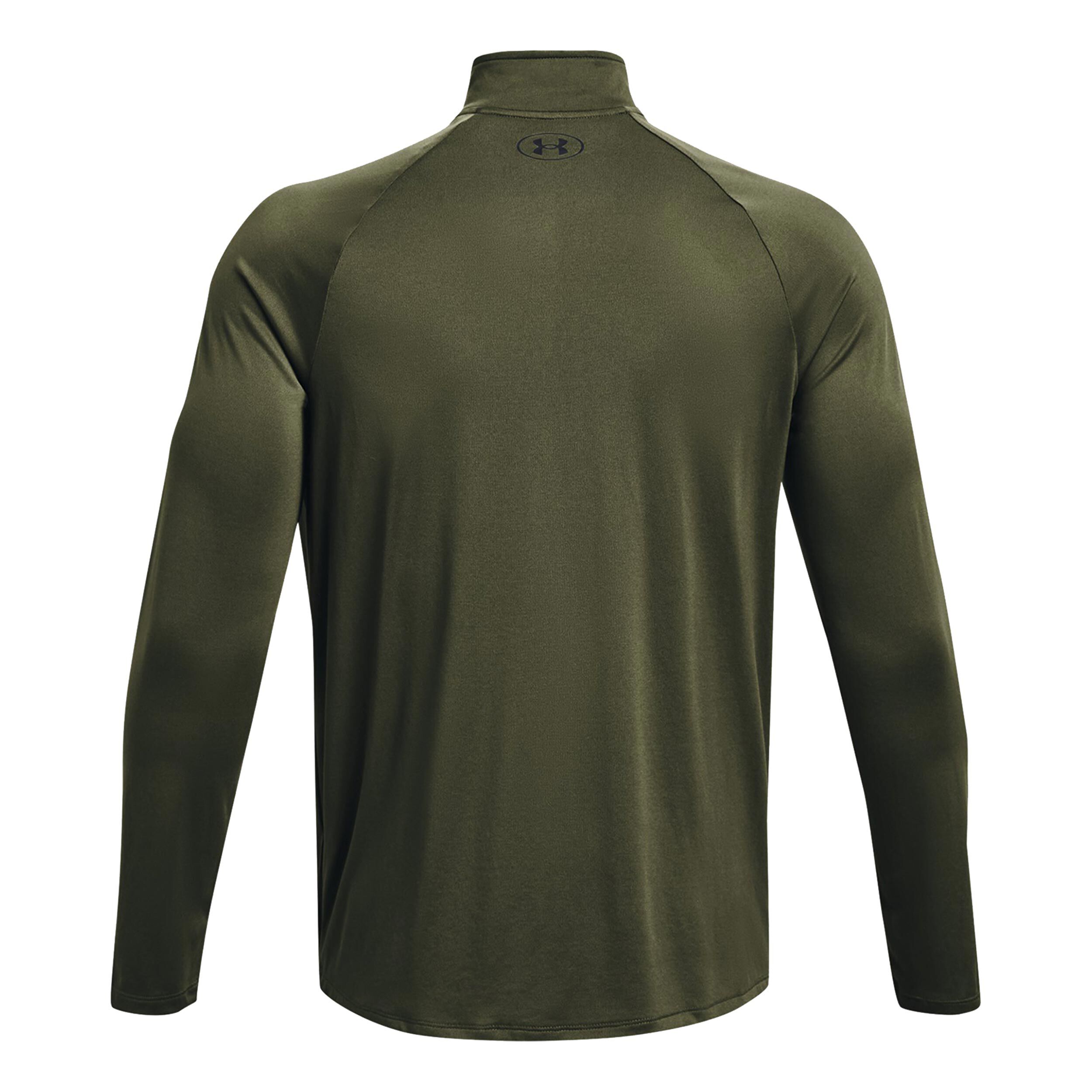 Buy Under Armour Tech 2.0 Half-Zip Long Sleeve Men Green online | Tennis  Point COM