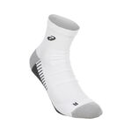 ASICS Clothing ASICS Performance Run Quarter Running Socks - white, black