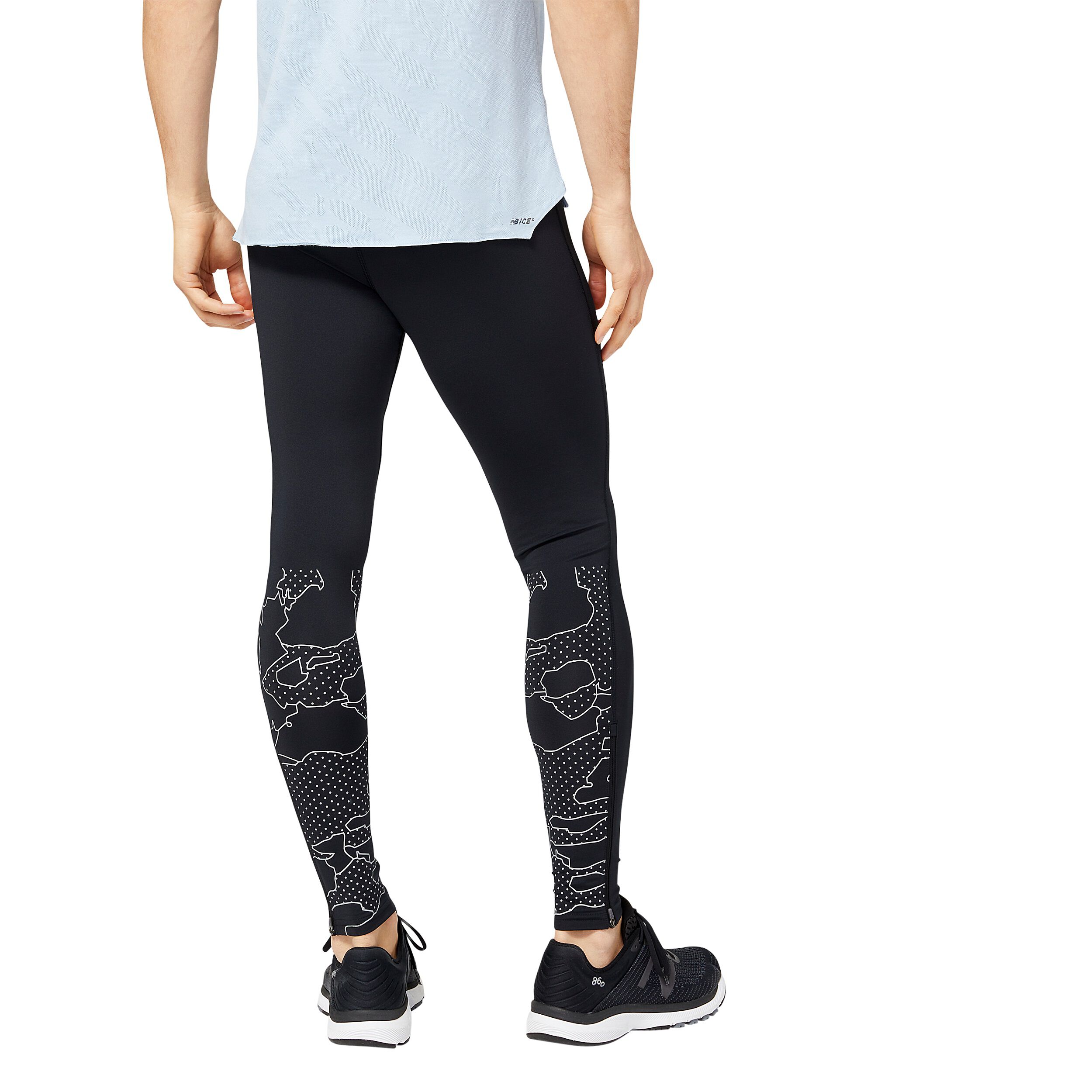New balance men's accelerate tights new arrivals