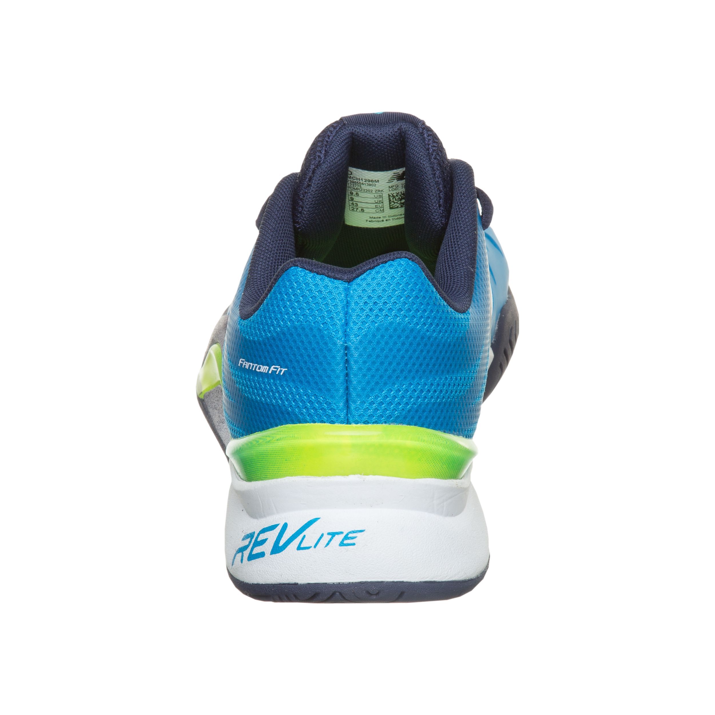 1296 V2 All Court Shoe Men Blue Dark Blue