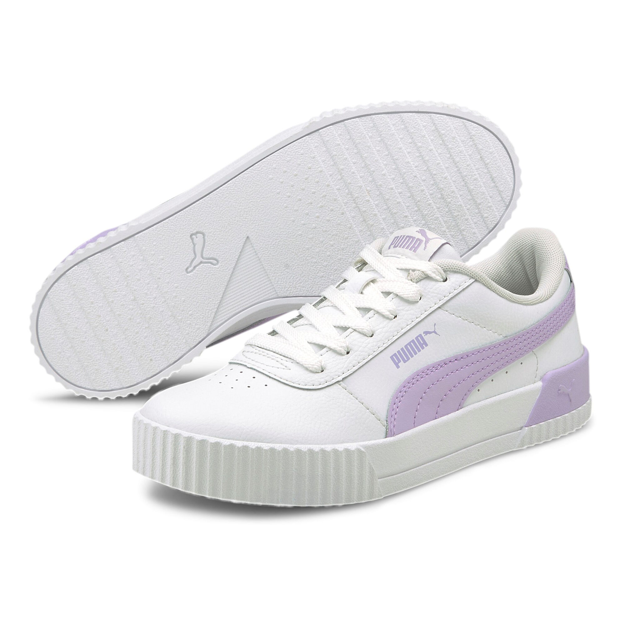 Woordenlijst Intiem Vrijwillig buy Puma Carina L Sneakers Women - White, Lilac online | Tennis-Point