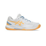 ASICS Padel shoes ASICS Gel-Dedicate 8 Padel shoe Kids - white, orange