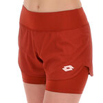 Lotto Clothing Lotto Tech II Shorts Women-Wine Red