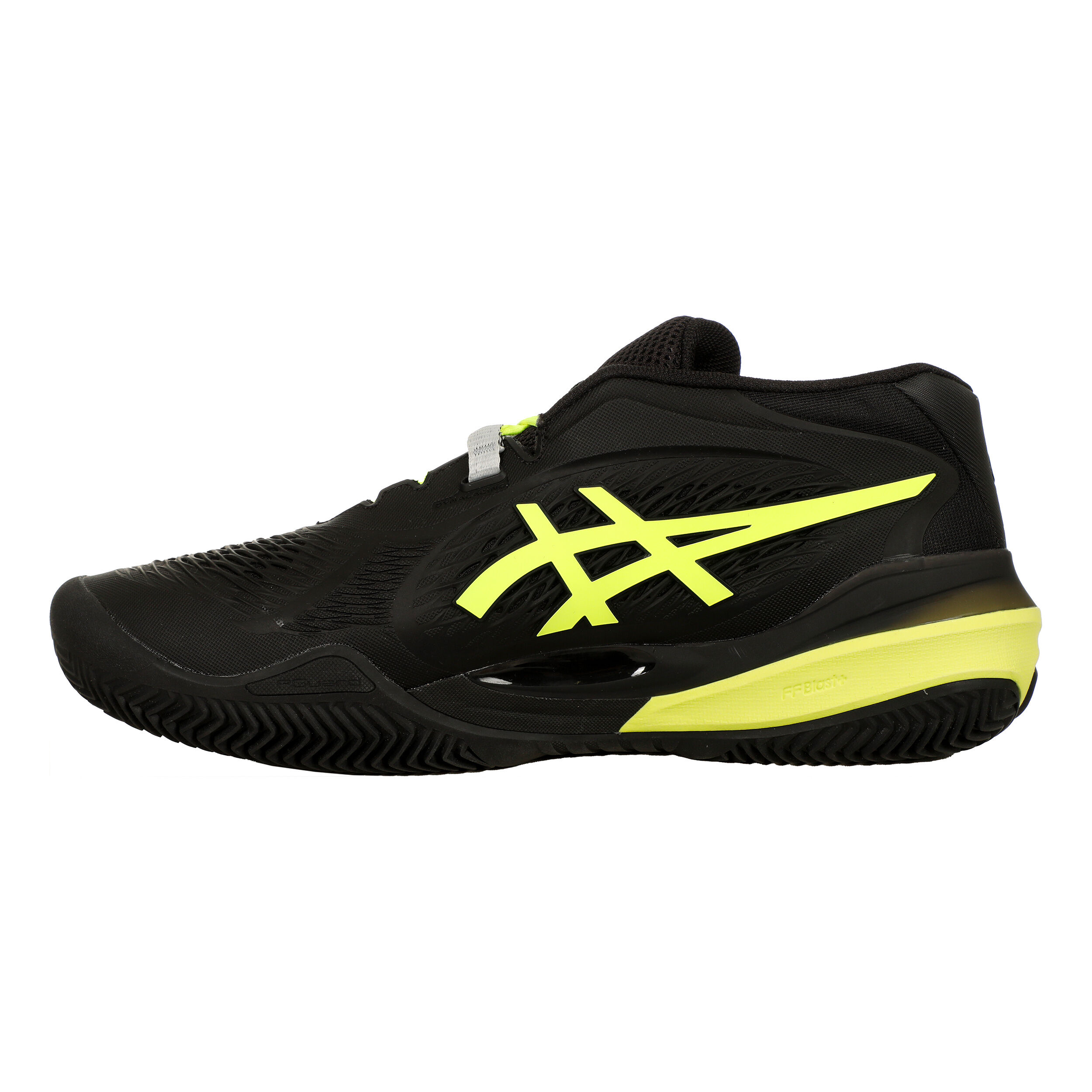 ASICS XFry Pro 26.0ブラック/イエロー シューズ ASICS Gel Resolution X Clay Court Shoe Men Black, Neon Yellow