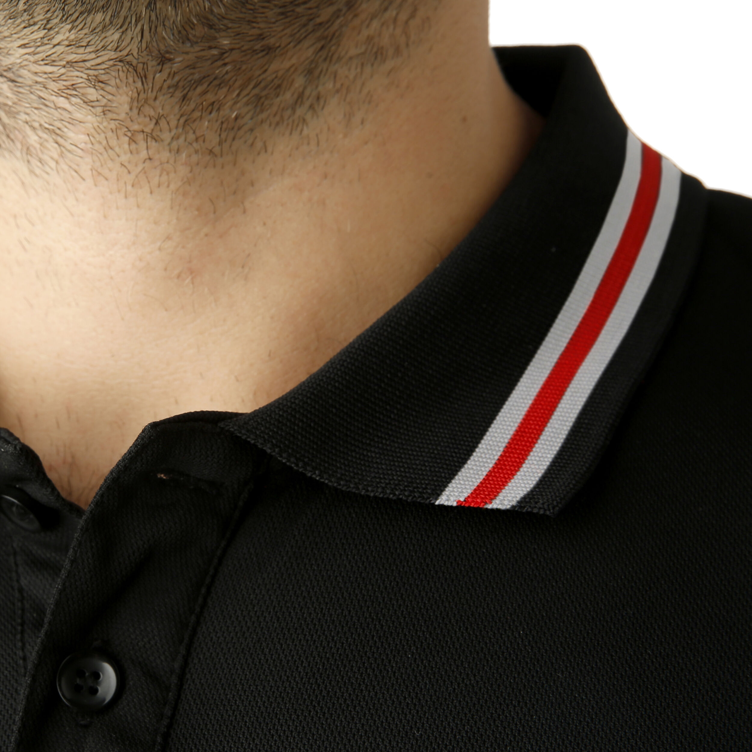 Buy Fila Piro Polo Men Black Red online Tennis Point COM