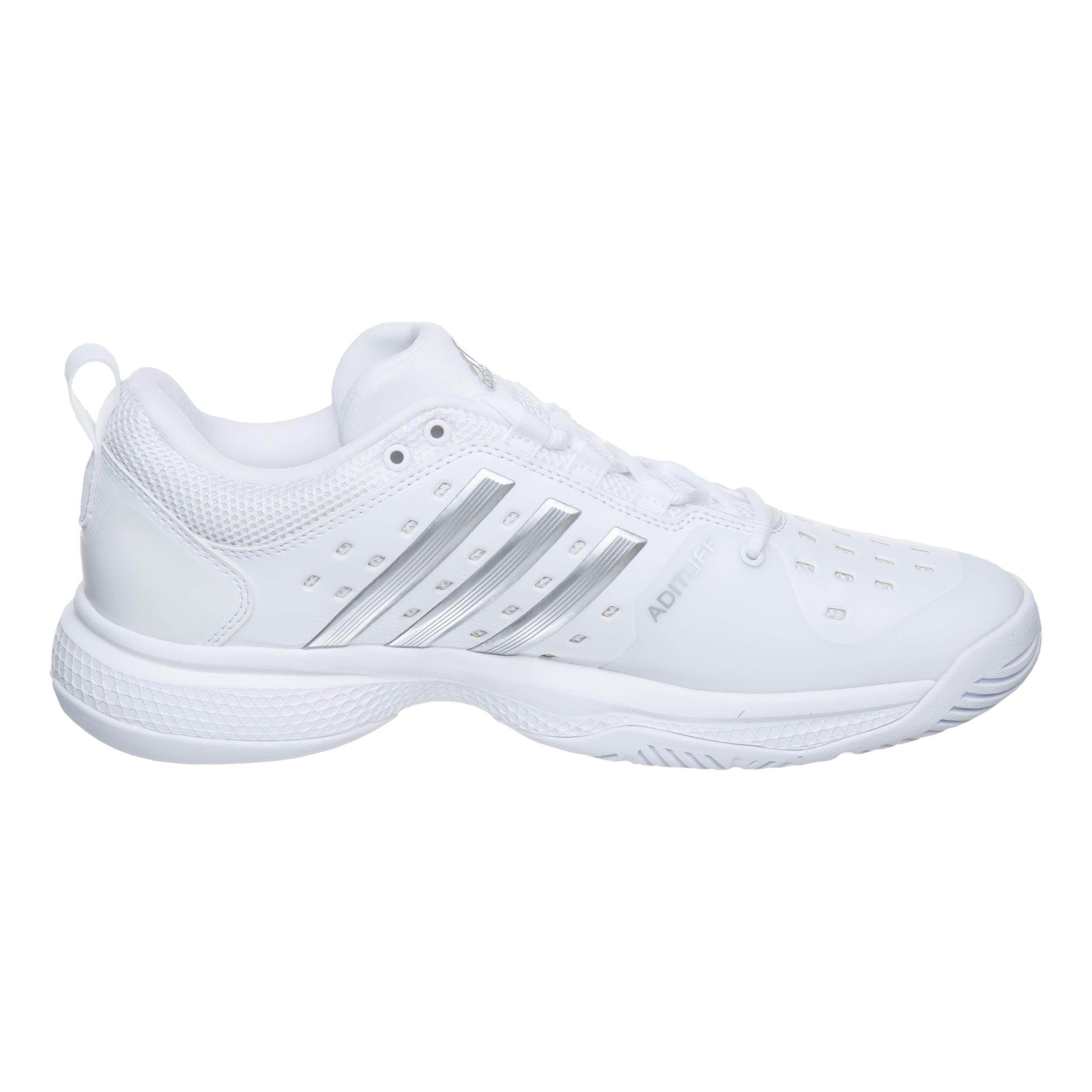 Barricade Classic Bounce All Court Shoe Women White Silver