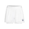 Point 2in1 Shorts Women-White,Dark Blue