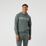 Björn Borg Clothing Björn Borg Classic Print Hoody Men-dark green