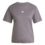 adidas Clothing adidas Small Logo T-Shirt Women-Dark Grey