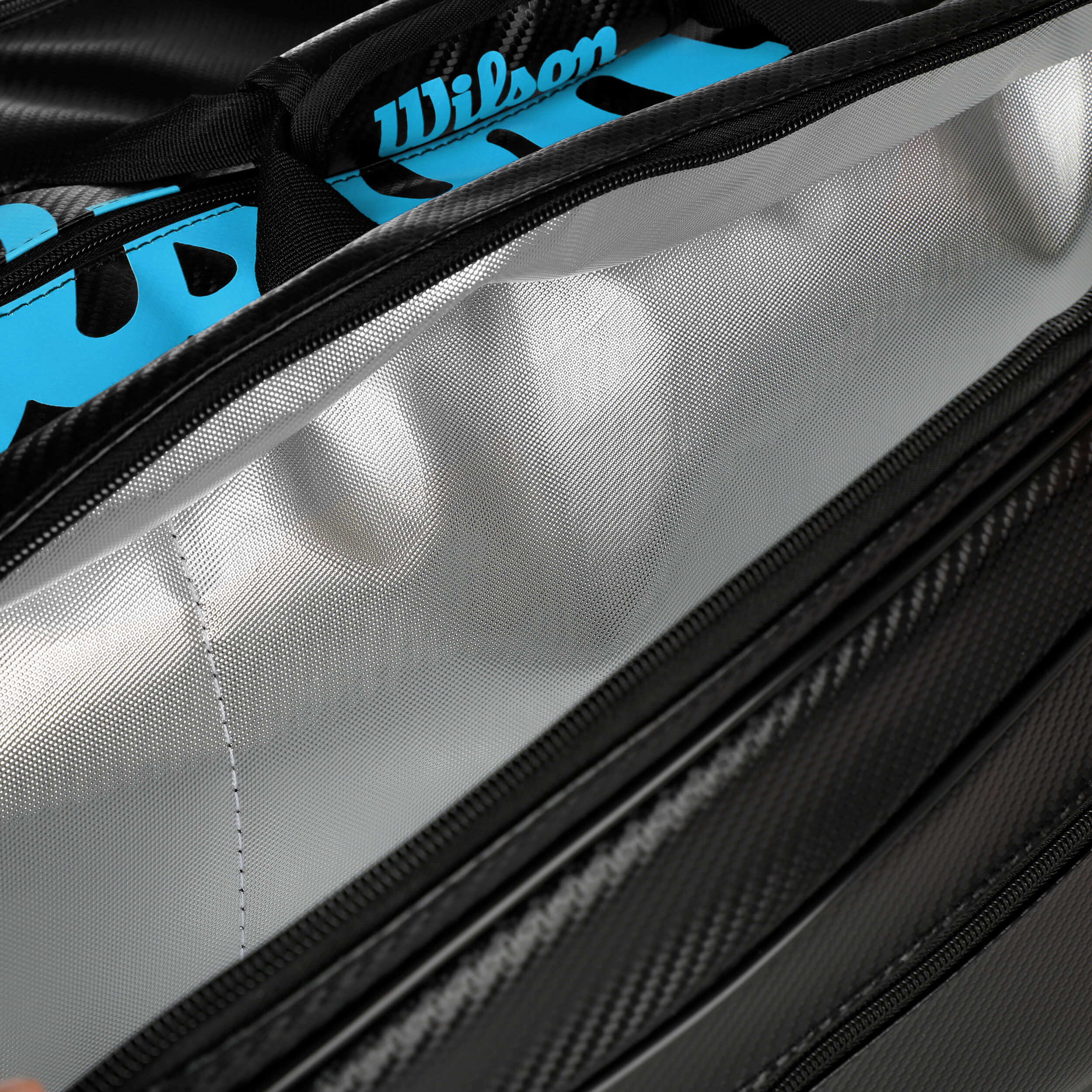 buy Wilson Elite Racket Bag 15 Pack Special Edition - Black, Blue 