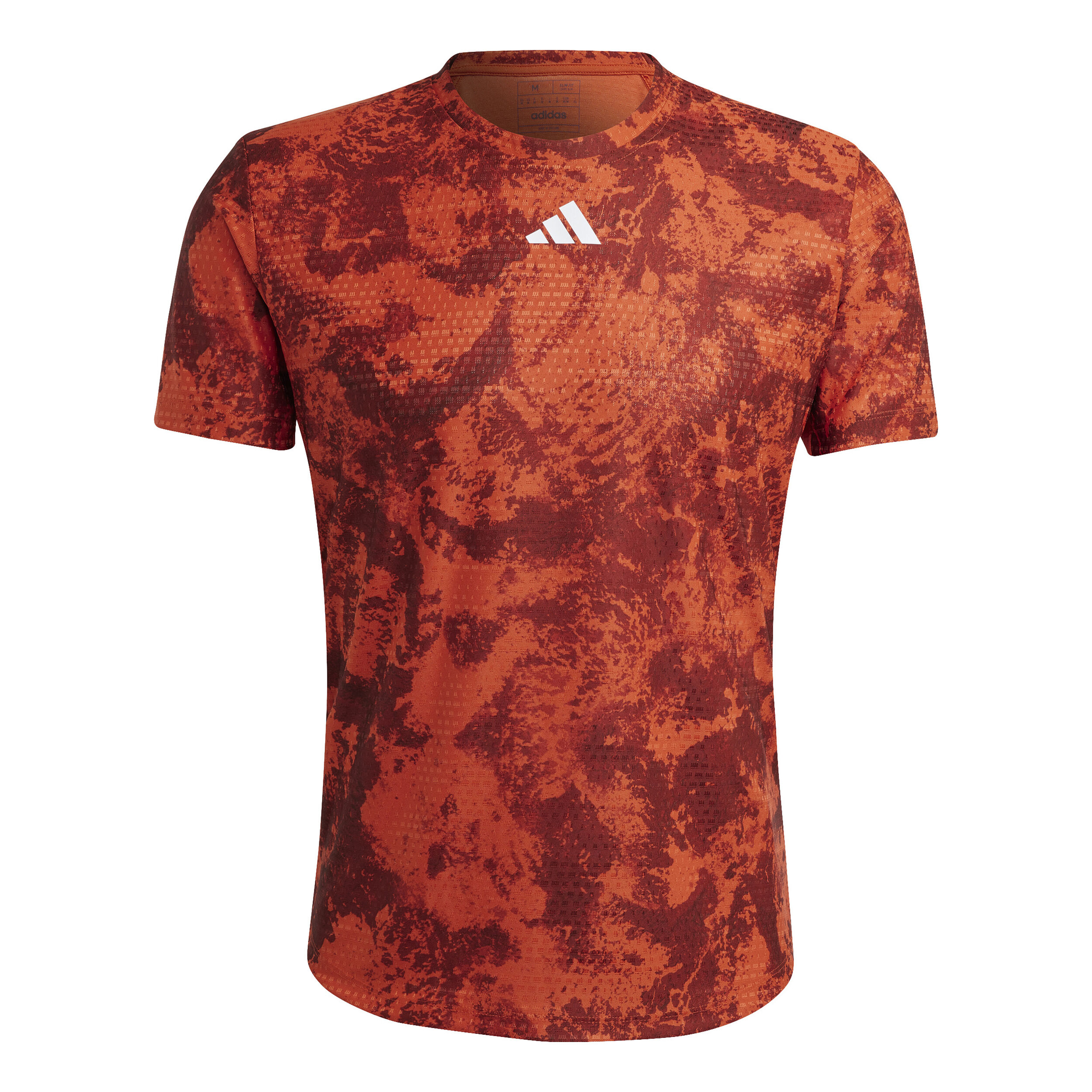 Orange adidas hotsell shirt mens