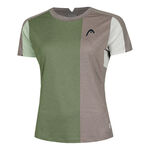 HEAD Clothing HEAD Play Tech T-Shirt Women-Sage,Grey
