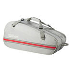 Wilson Wilson Tour Team Racket Bag 6 Pack-Lightgrey