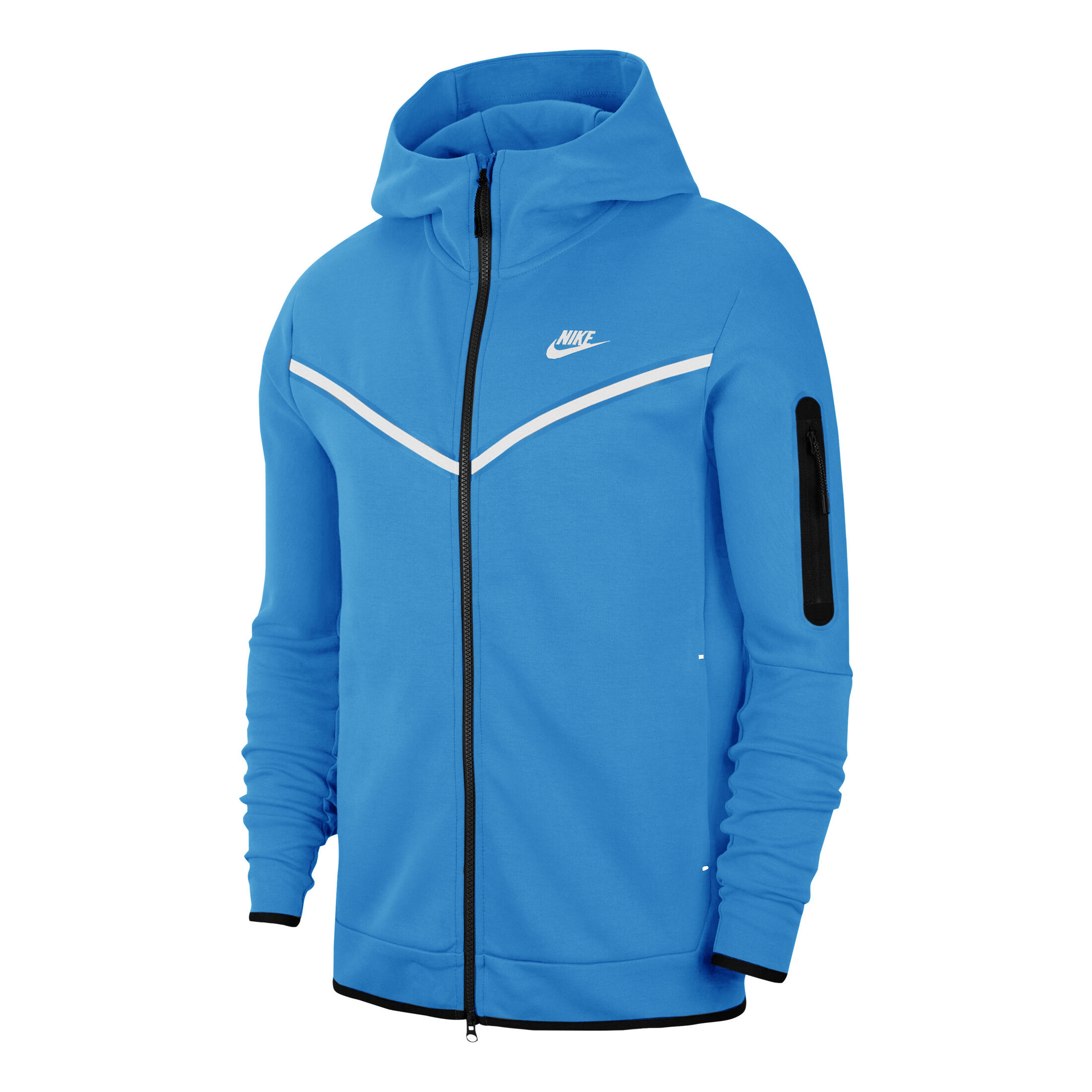 Sportswear Tech Fleece Zip Hoodie Men Blue