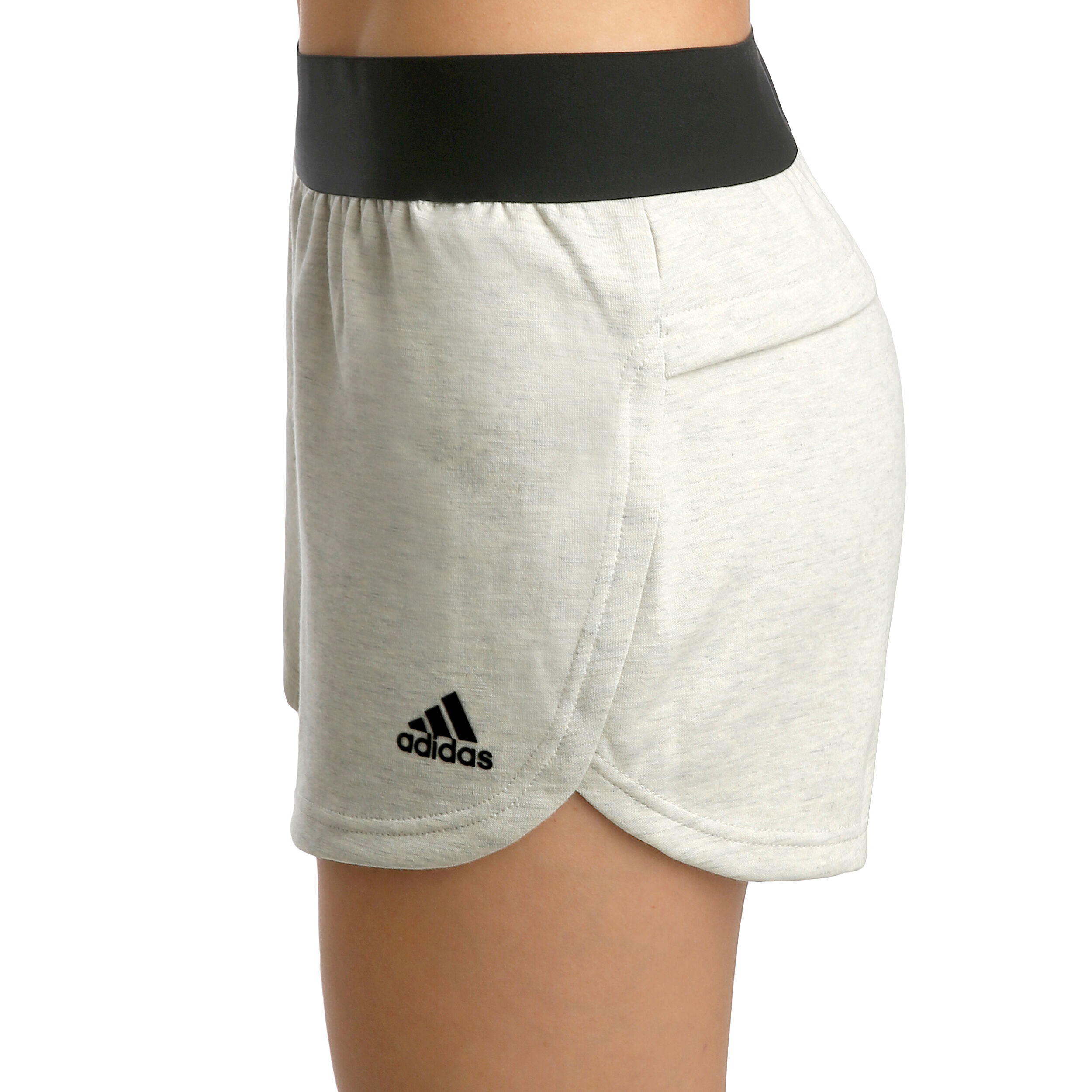 ID Stadium Shorts Women Cream Black