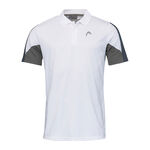 HEAD Clothing HEAD Club Tech 22 Polo Men - white, dark blue