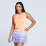 Twist Front Tank Top Women-Orange