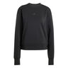 D4T Knit Crew Sweatshirt Women-black