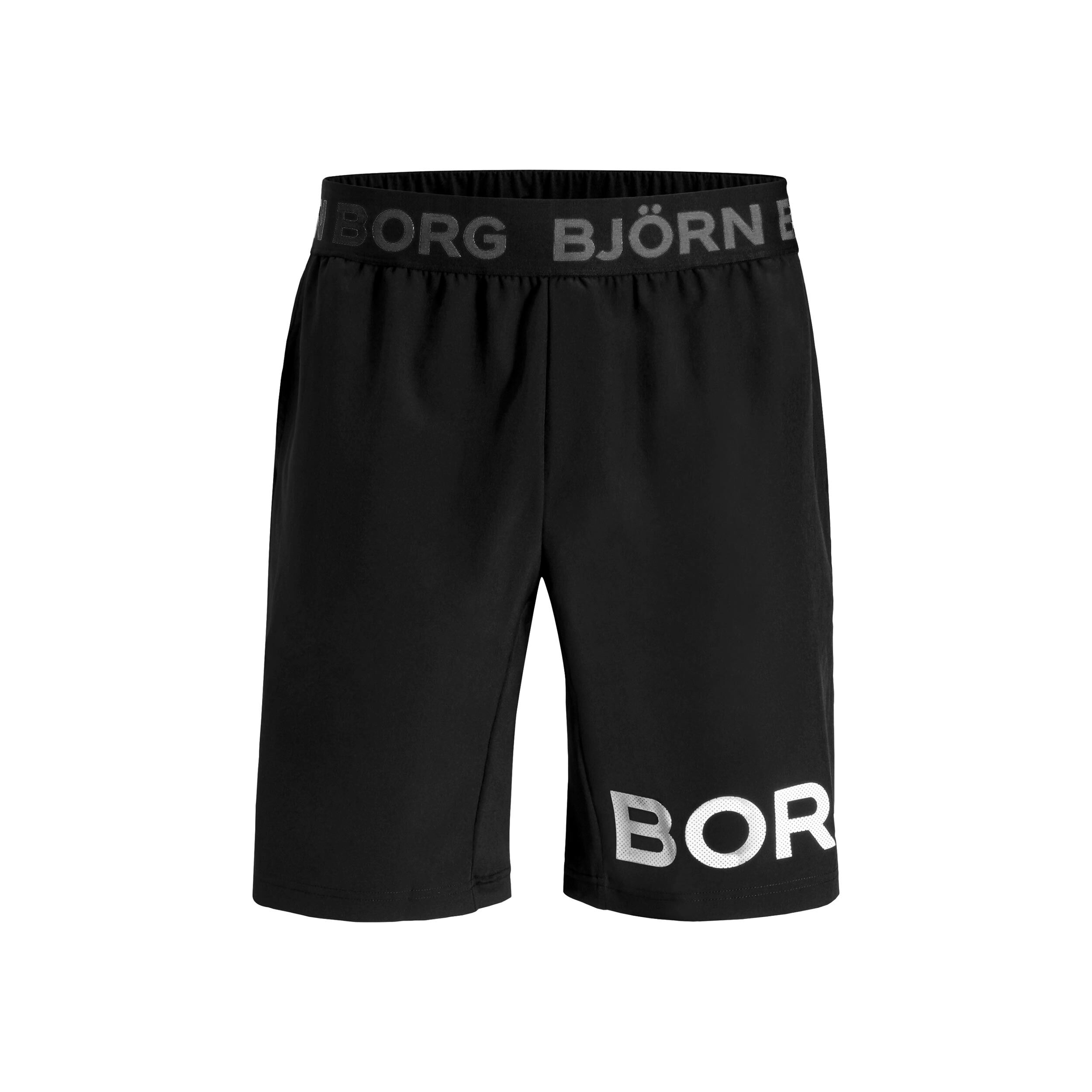 Borg Shorts Men Black White