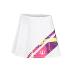 Quiet Please Clothing Quiet Please Bounce Skirt Women-White,Multicoloured