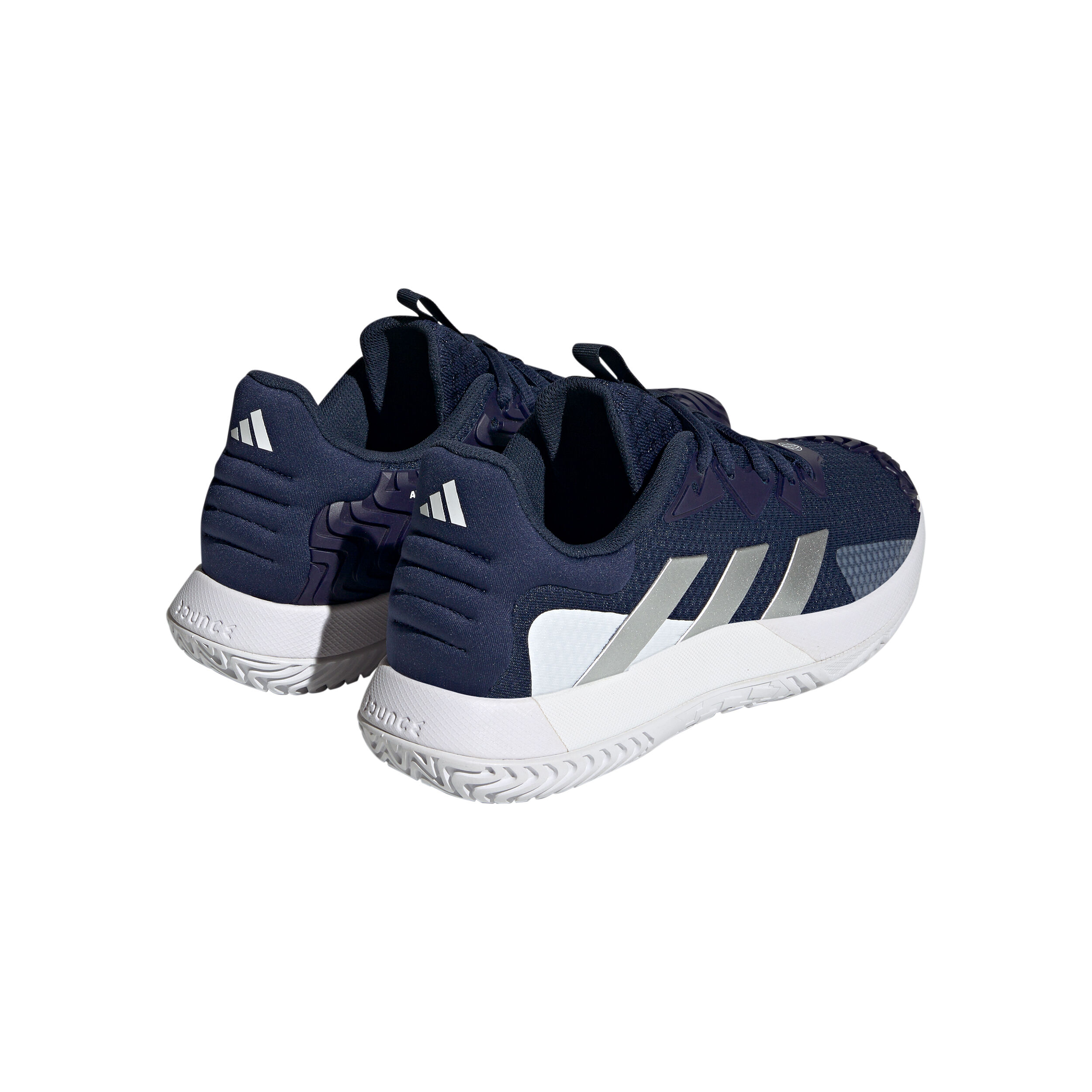 Navy blue adidas tennis clearance shoes