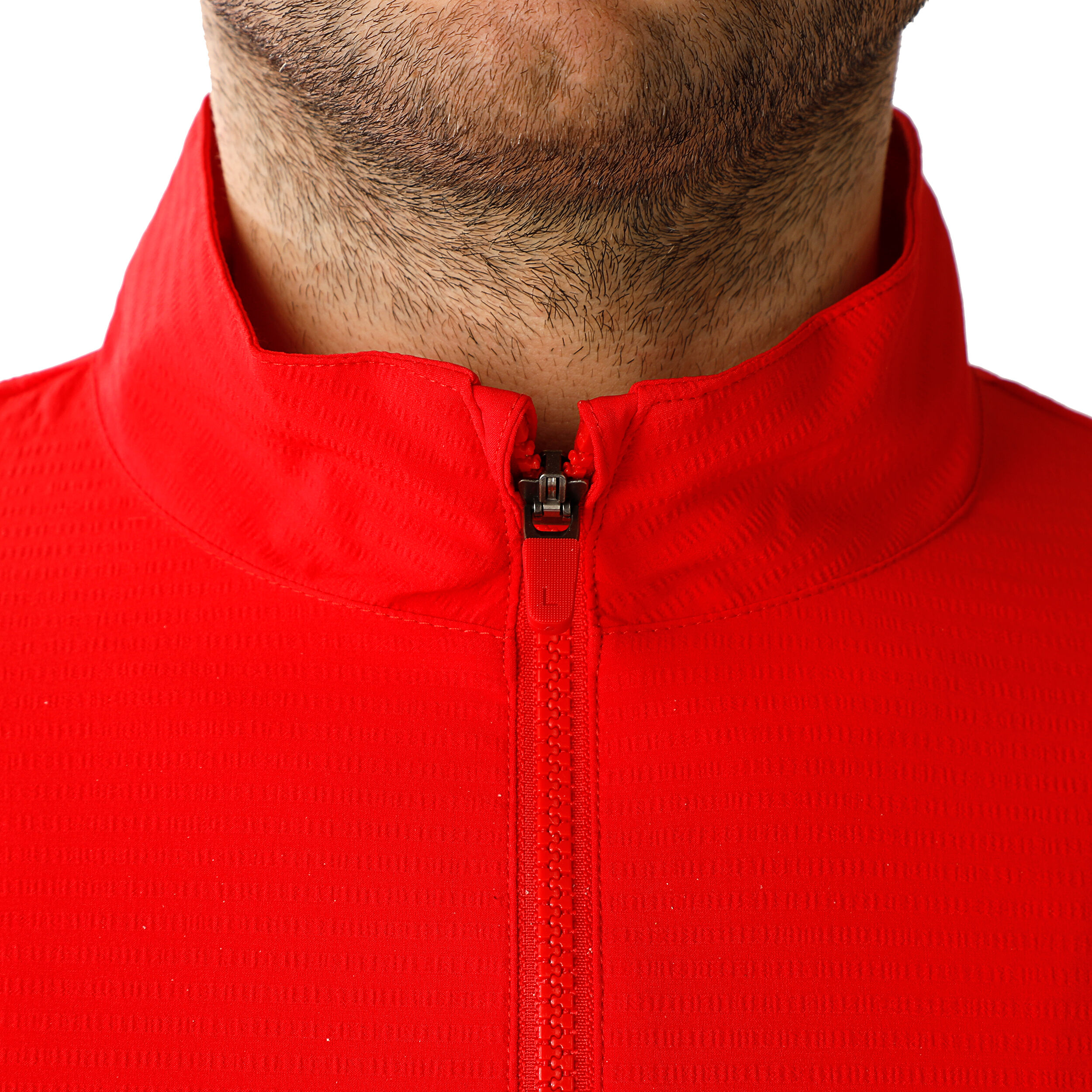 Veste lacoste sale djokovic rouge