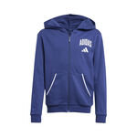 adidas Clothing adidas College Full Zip Hoodie Boys-Dark Blue