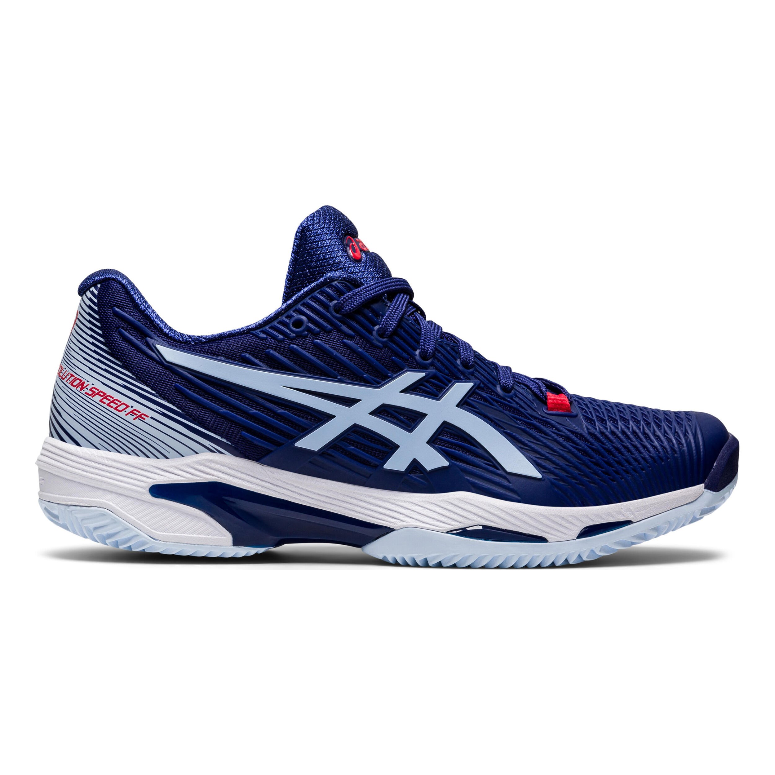 Solution Speed FF 2 Clay Court Shoe Women - Dark Blue, Light Blue