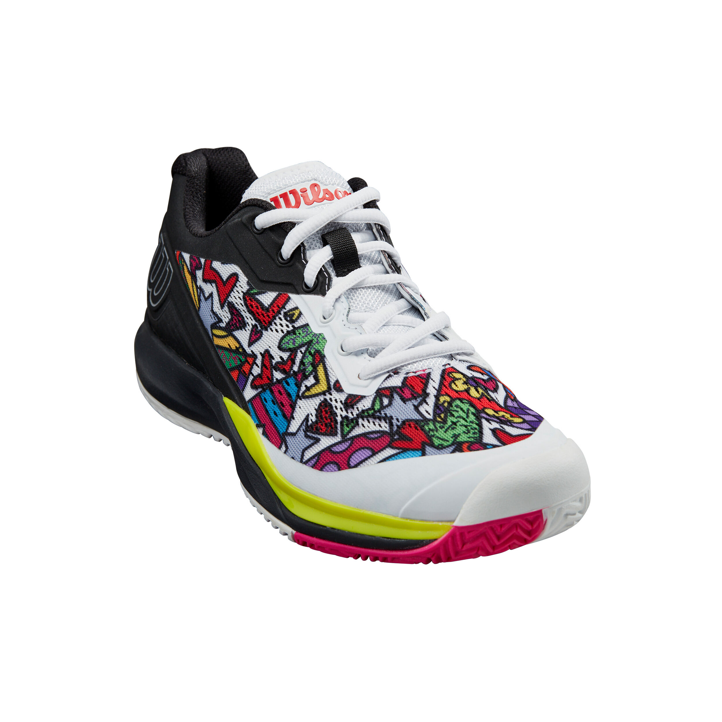 Wilson Rush Pro Britto 3.5 All Court Shoe Women White, Multicoloured |  Tennis-Point
