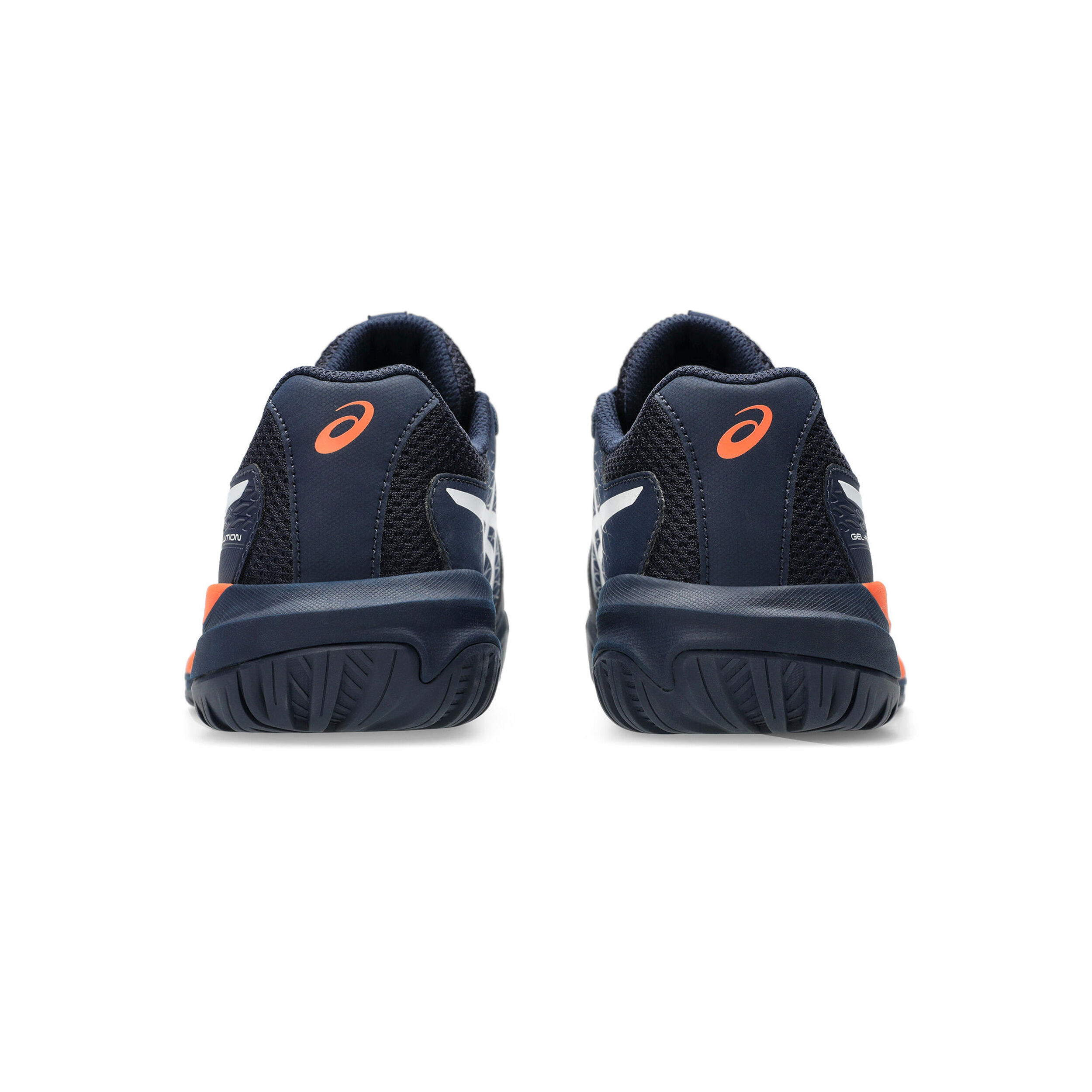 ASICS Gel-Resolution X GS All Court Shoe Kids Dark Blue, Orange