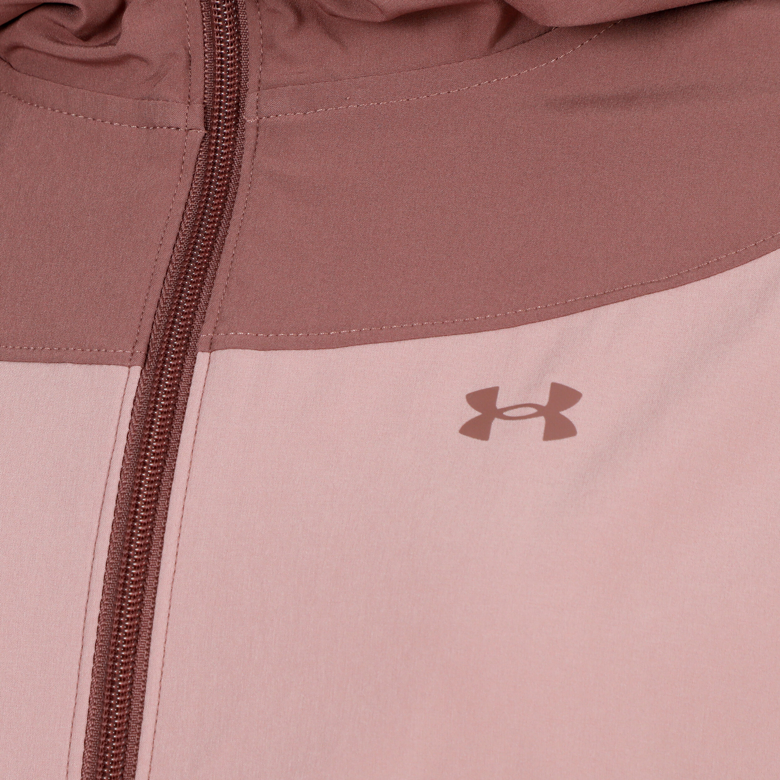 Buy Under Armour Rival Woven Zip Hoodie Women Wine Red