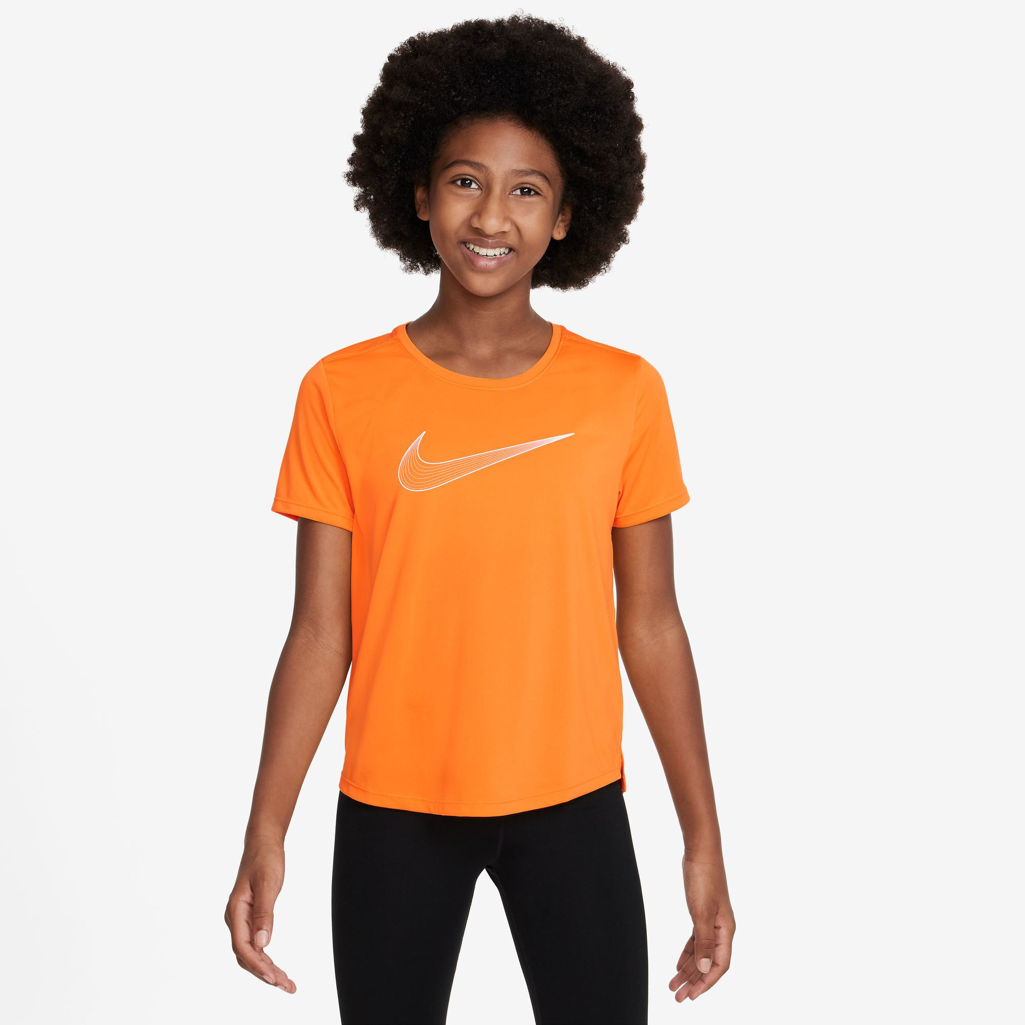 Kids orange nike shirt store
