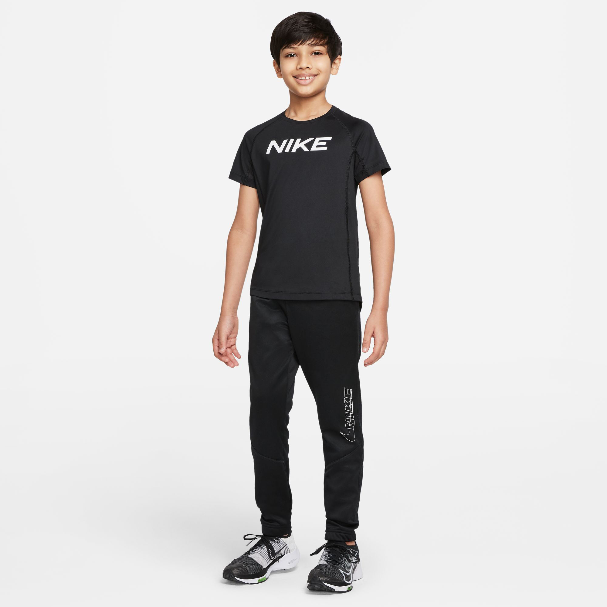 Buy Nike Dri Fit Pro T Shirt Boys Black White online Tennis Point COM