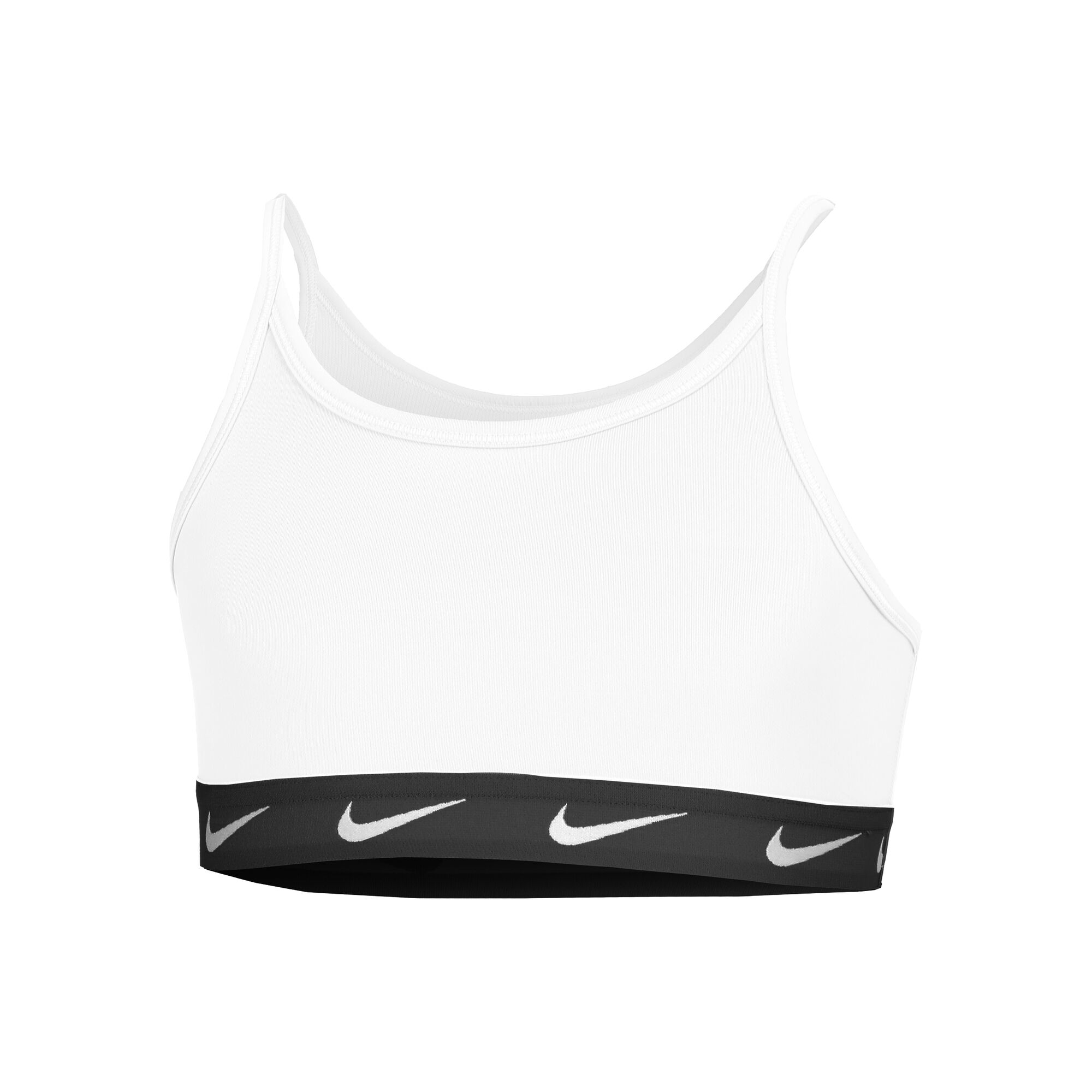 Nike Pro Sports Bra - Girls - Black/White - Youth X-Large 