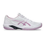 ASICS Tennis shoes ASICS Solution Swift FF 2 Clay Court Shoe Women-White,Antique Pink