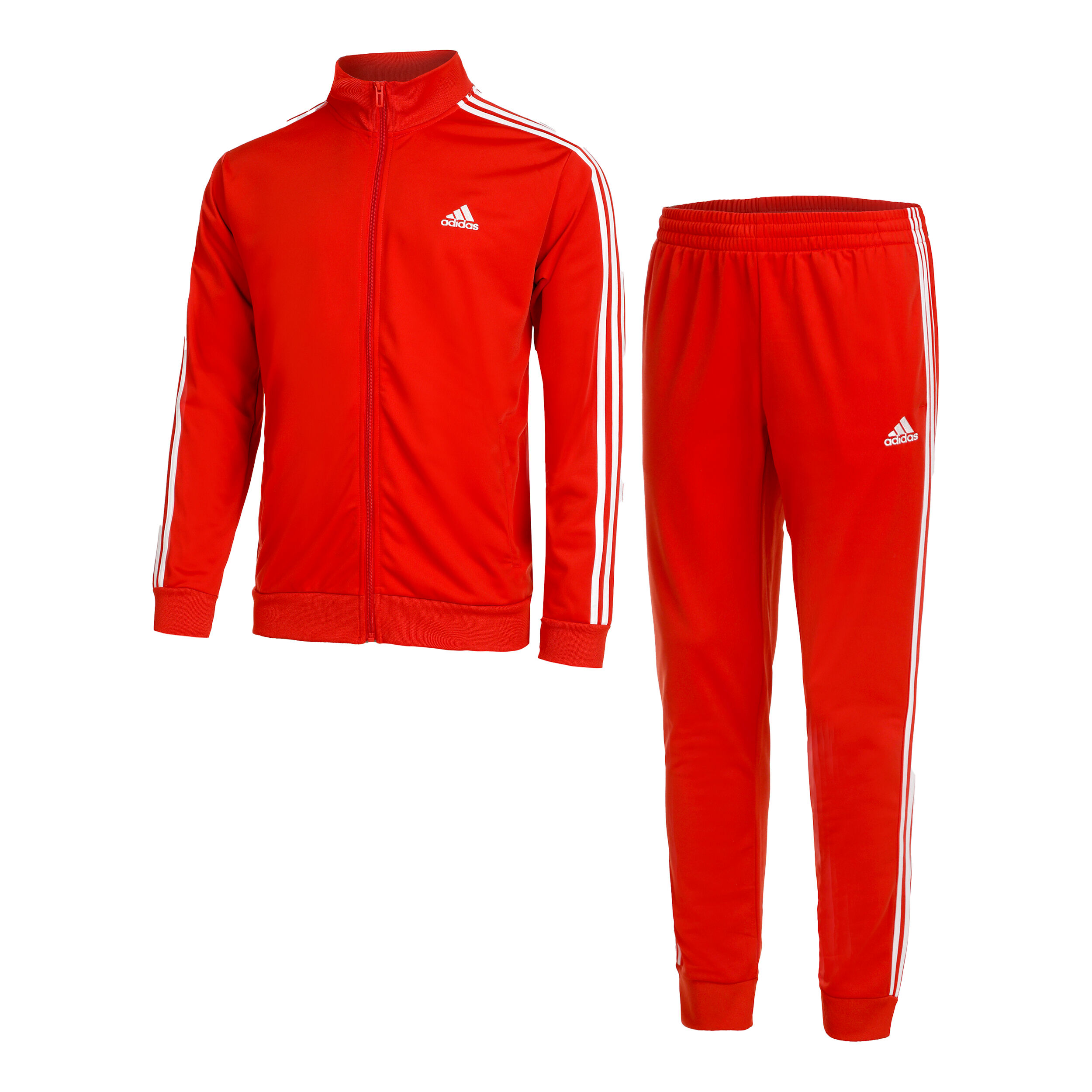 Sportswear Basic 3 Stripes Tricot Tracksuit Men Orange White