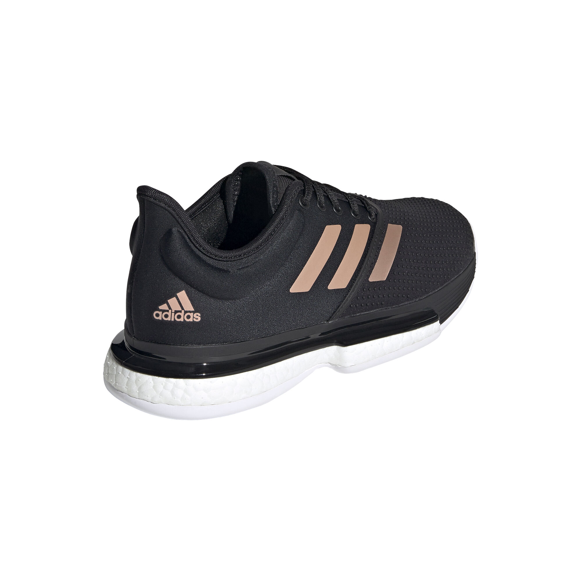 Buy adidas Solecourt All Court Shoe Women Black Gold online Tennis Point COM