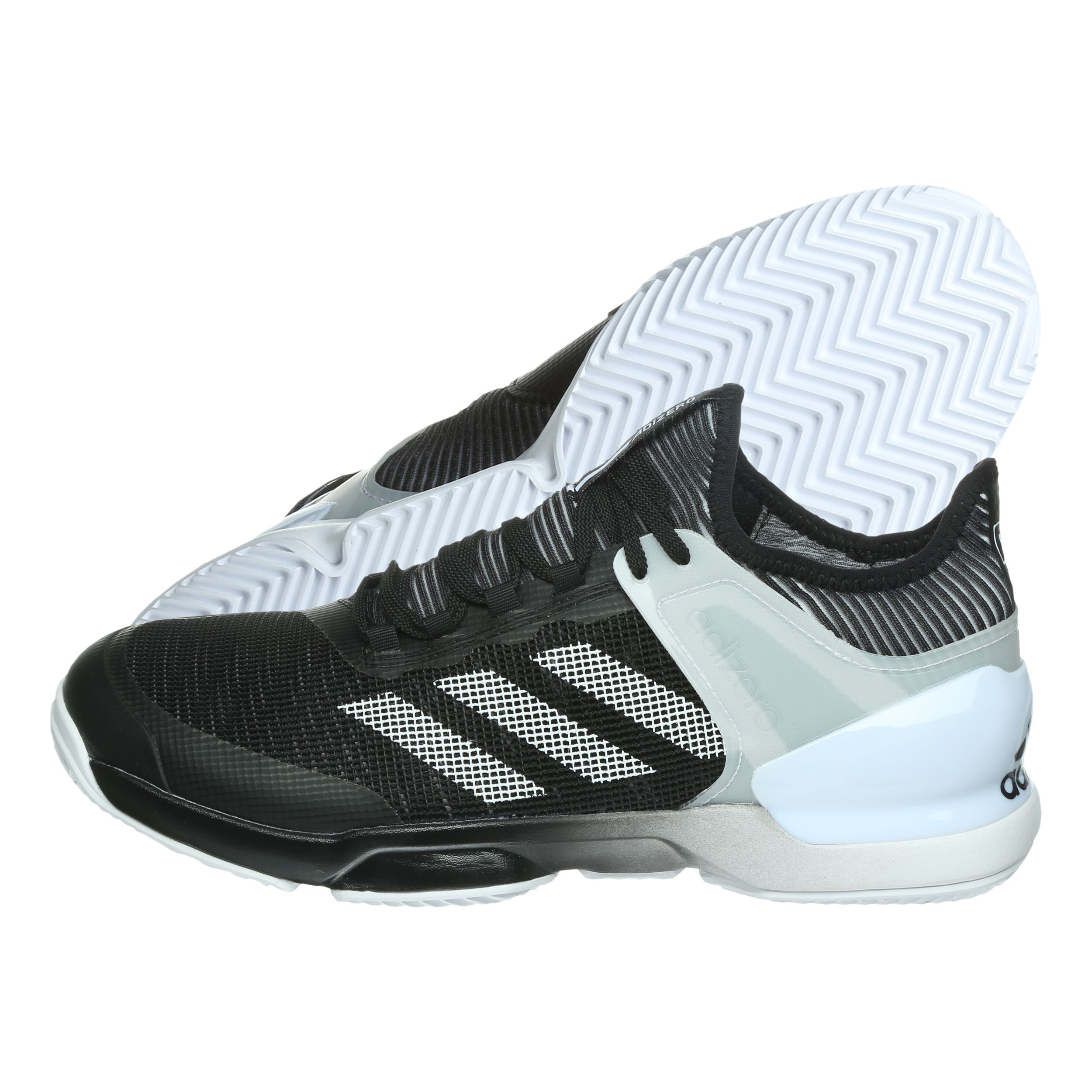 Adizero Ubersonic 2 Clay Court Shoe Men Black Grey